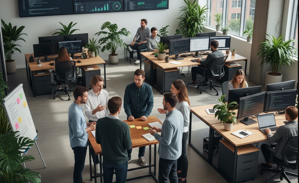 ارتقاء بهره وری سازمانی در شرکت های نرم افزاری